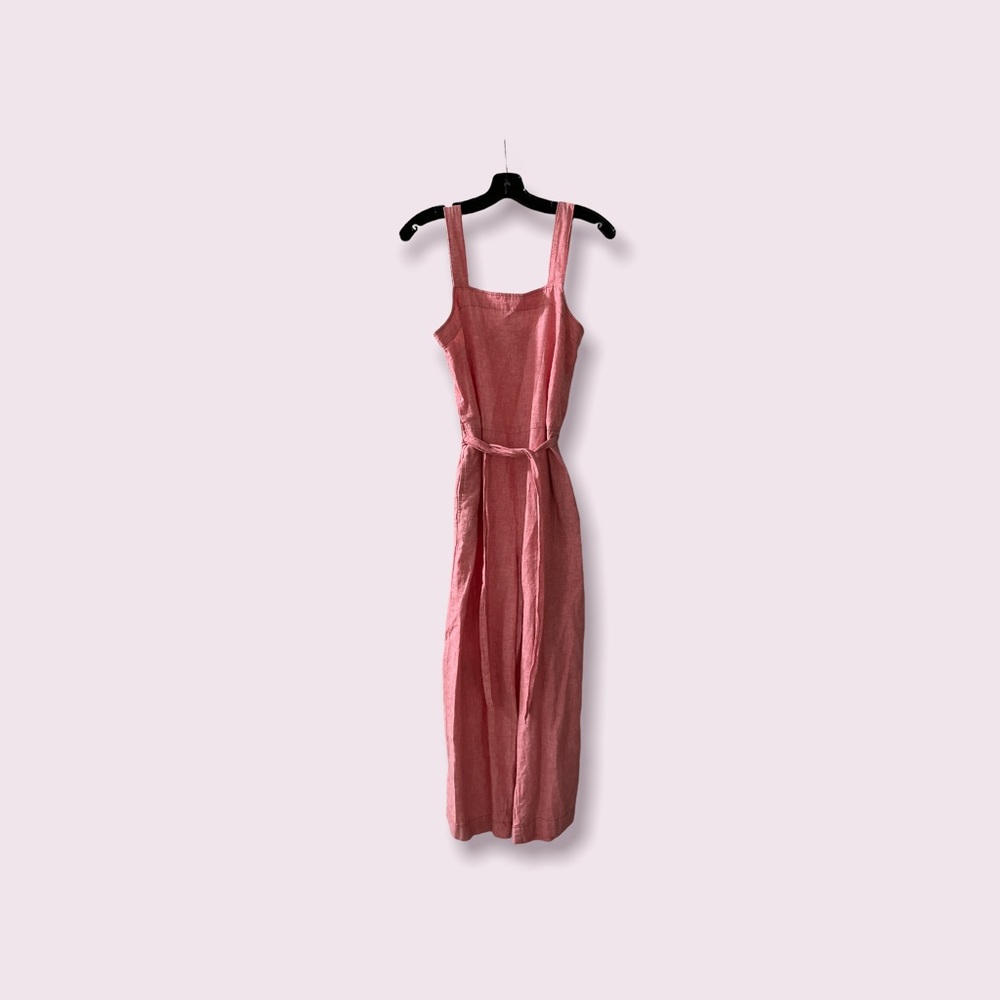 Salmon Linen Jumpsuit!